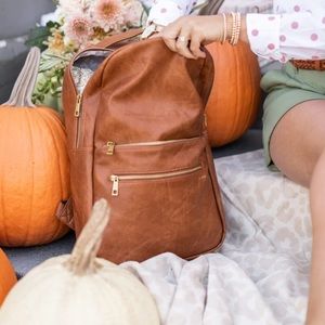 Jillian Harris x Fawn vegan leather backpack